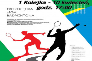 Startuje Ostrołęcka Liga Badmintona