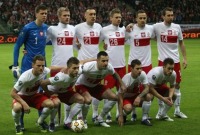 Reprezentacja Polski przed meczem z Portugali