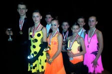 Tancerze z klubu Atria na turnieju w Ktrzynie