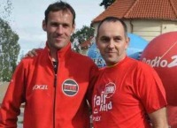 Inicjator spaceru, Marek Karczewski (z prawej)